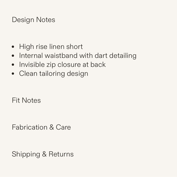 Dissh Cory Linen Shorts - Picture 3 of 5